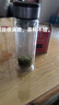 【京东物流配送】高硼硅双层玻璃杯大容量泡茶杯水杯子茶水分离杯 【双层加厚】茶杯350ml1只 实拍图