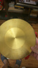 相思鸟锣铜锣三句半道具乐器锣鼓响锣大锣手锣大苏锣小锣22cm 实拍图