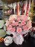馨仪鲜花速递玫瑰向日葵康乃馨花束生日礼物全国同城配送 康乃馨玫瑰混搭花束 实拍图