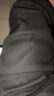 迪伽达cleanfit微喇休闲西裤子男士春夏秋冬季新款垂坠感柳叶弯刀直筒裤 SBXS-C911-6黑色 XL 实拍图