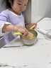 COOKSS勺子宝宝自主进食学吃饭PPSU训练勺套装儿童餐具弯头辅食勺 实拍图
