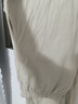 优衣库常规款女装麻混纺舒适长裤/休闲裤26春夏新款482246 30 浅米色 S 实拍图
