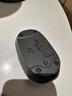 罗技（Logitech）M196 无线蓝牙鼠标 办公鼠标 笔记本商务办公家用 小巧便携 对称手型 石墨灰 实拍图