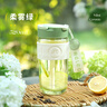 物生物（RELEA）玻璃杯女士水杯大容量高颜值咖啡杯吸管杯双饮泡茶杯学生杯子礼物 实拍图