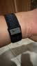 适用苹果手表表带耐克applewatch10 11 9 8尼龙nike回环Ultra表带 【NK黑配蓝色】表带 【45mm】适用Watch Series7/8/9 实拍图