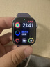 Apple/苹果 Watch S11 智能手表GPS款46毫米银色铝金属表壳雾紫色运动型表带M/L MEVX4CH/B 实拍图