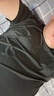 真维斯（Jeanswest）冰丝短袖T恤男夏季纯色体恤衫宽松大码运动健身半袖男士速干上衣 实拍图