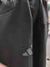 adidas拒水休闲连帽夹克外套防风衣男女阿迪达斯官方轻运动 黑色   XL 实拍图