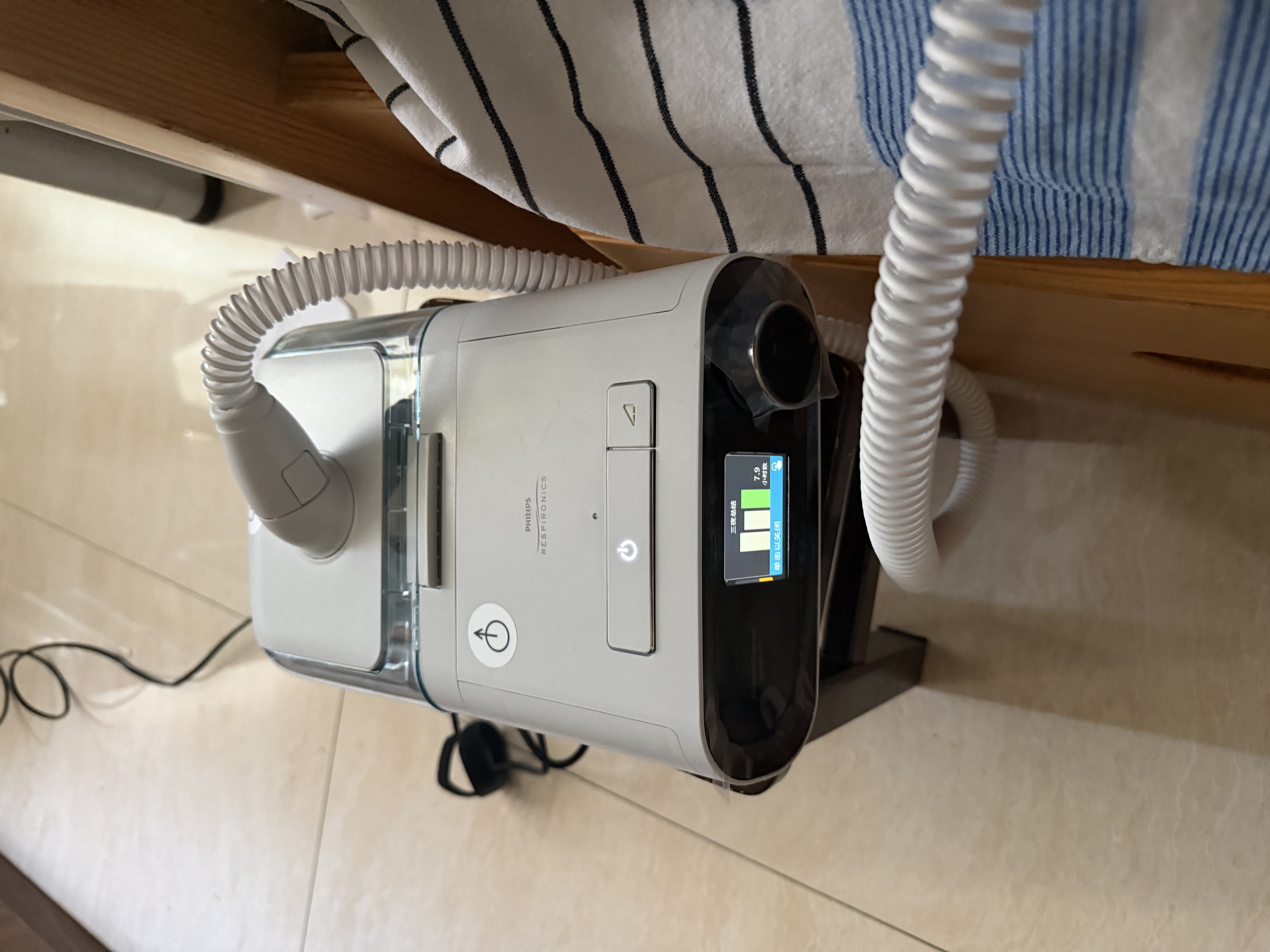 飞利浦（PHILIPS）DSST25/DSST30双水平呼吸机家用医用老人排二氧化碳慢阻肺呼吸器 原装进口DSST30 实拍图