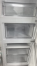 海尔217L三门小冰箱节能省电除菌低噪白色BCD-217LHC3E0WV 实拍图