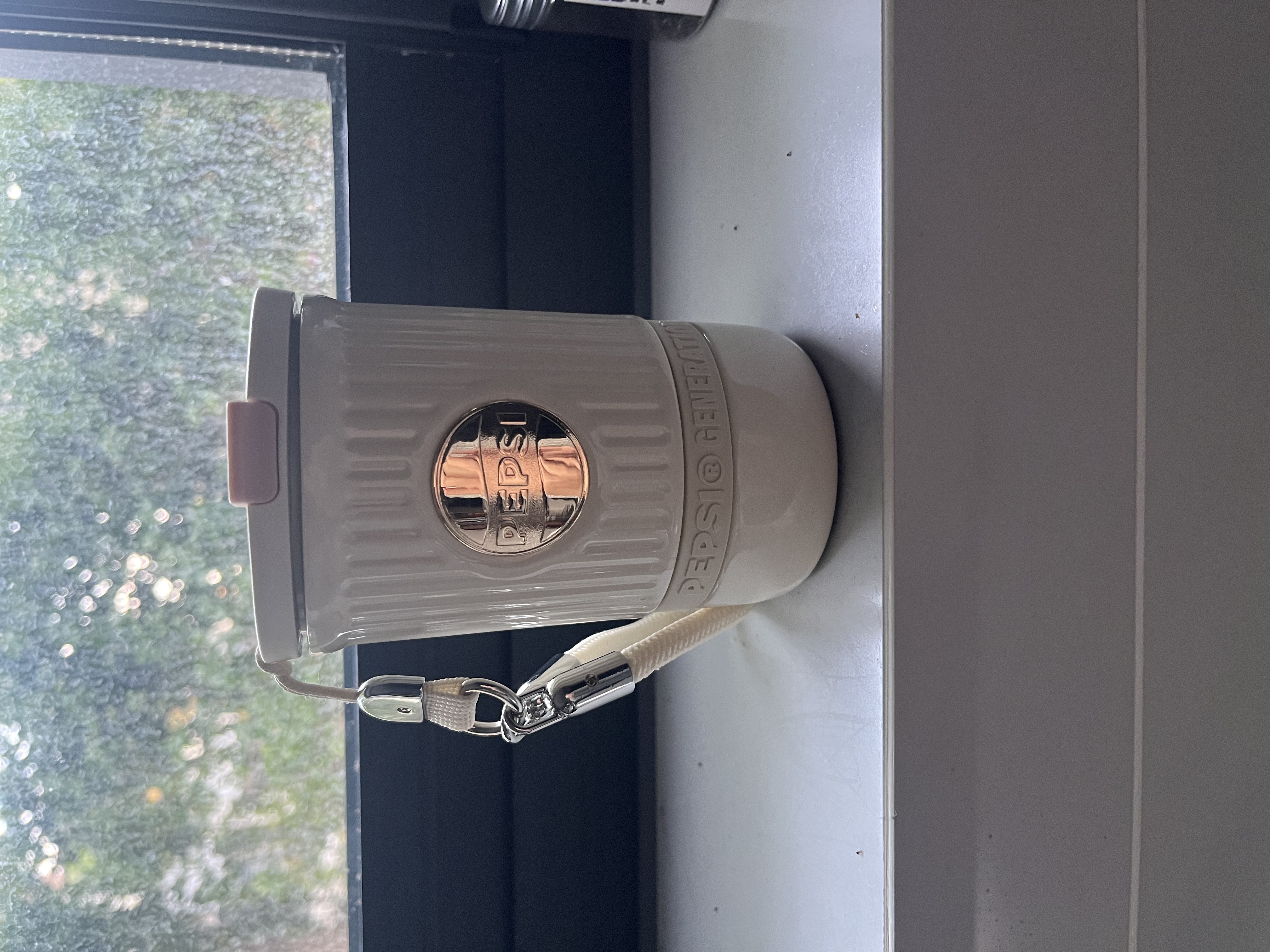 百事保温杯口袋咖啡杯316不锈钢内胆水杯高颜值吸管水杯子400ML 实拍图