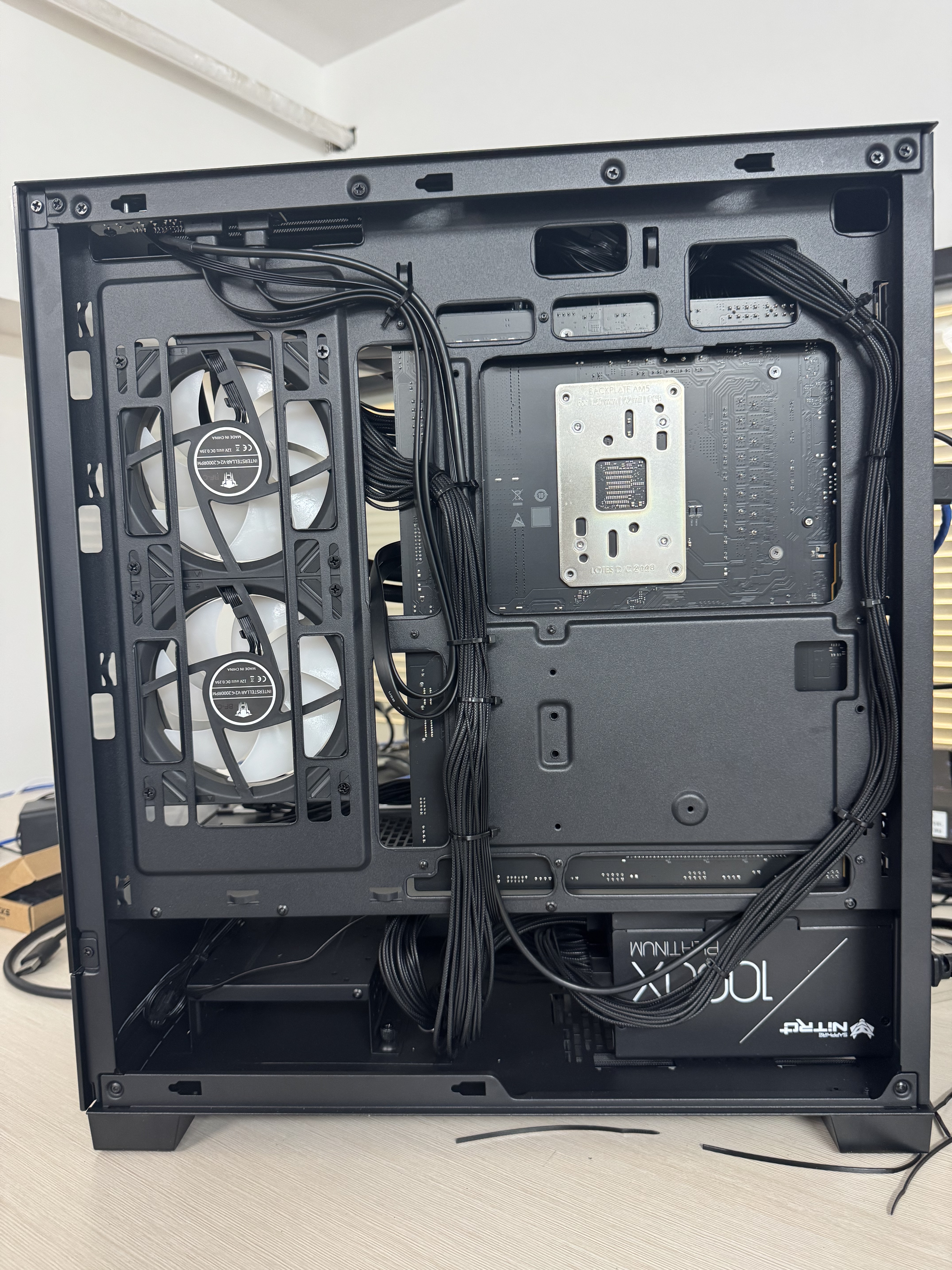 追风者（PHANTEKS）XT523 View黑海景房钢化玻璃全视TX主板台式机电脑机箱(侧边ARGB灯条/360水冷位/Type-C) 实拍图