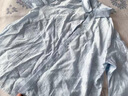 茵曼莱赛尔天丝女装轻薄衬衫2026夏季新品衬衣上衣 新升级-浅灰蓝 L 实拍图