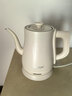 金灶（KAMJOVE） 茶艺专用泡茶烧水壶优雅长嘴电热水壶随手泡开水壶自动断电热水壶煮水壶家用1L 1L T-93（象牙白色） 实拍图