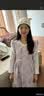 爱贝迪拉新生婴儿半背衣纯棉A类上衣出生宝宝长袖婴儿衣服0-3月护肚衣52码 实拍图