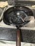 京严铁锅章丘炒锅正宗老式无涂层精铁不粘炒菜锅家用圆底煎锅燃气专用 【宗师级｜古法技艺】有盖 适合5-7人 带耳 34cm 【三次开锅发货｜不粘不锈｜好养锅】 实拍图
