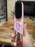 可亓无线直发梳负离子直发器护发不伤发卷发棒蓬松拉直内扣懒人美发神器恒温持久定型卷直两用电梳子 少女粉【四档温控+千万负离子护发+卷直两用】 实拍图