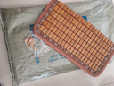 李记花果山沙发垫夏季凉垫麻将凉席沙发坐垫麻将块凉席竹席防滑垫贵妃可定制 窄边碳化色【双牛筋+防滑底】 45cm*45cm 坐垫 实拍图
