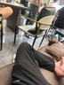 回力运动裤男春夏季速干透气冰丝休闲裤子男宽松直筒系带男士跑步长裤 实拍图