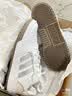 adidas ENTRAP美式校园风运动少年感复古篮球风板鞋男女阿迪达斯 白色/暗银金属/树脂黄   45 实拍图