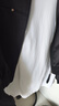 班尼路（Baleno）纯色收腰显瘦长袖t恤女2026春季设计感褶皱修身打底衫正肩上衣服 实拍图