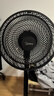 美的（Midea）【超级单品】七叶轻音立式电风扇家用柔风落地扇台式桌面小型风扇大风量节能摇头宿舍电扇 SAF30AB 实拍图