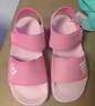 阿迪达斯（adidas）儿童凉鞋夏季男女大小童沙滩鞋  IH3634粉色  实拍图