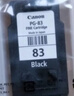 佳能（Canon）PG-83 黑色墨盒(适用E518/E618/E608) 实拍图