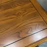 方寸毫厘 餐边柜 美式实木餐边柜酒柜中古靠墙厨房客厅餐厅茶水储物柜子 单层餐边柜1.2米(木门) 胡桃色 白蜡木*水性漆 实拍图