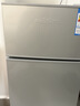 新飞冰箱小型租房用 一级能效冷 藏冷冻两用1-2人家用小冰箱 出租房双门电冰箱办公室两门 26年升级 76A一级能效【保鲜盒款】银 实拍图