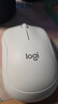 罗技（Logitech）M240 无线鼠标 蓝牙鼠标 办公鼠标 简约便携 白色 实拍图