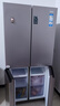 海尔（Haier）「家宴系列」539L十字门母婴冰箱黑金净化抗菌一级变温风冷无霜大容量BCD-539WGHTDEDH9U1国家补贴 实拍图