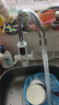 奥克斯（AUX）电热水龙头双手柄速热水龙头即热式下进水不锈钢快速加热恒温家用电热水器 【变频恒温】白色-可手动调温-送漏保 实拍图