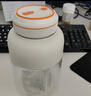 欧美邦榨汁机果蔬原汁机便携小型水果做果汁机多功能榨汁吨吨桶榨汁杯冰沙机奶昔机搅拌杯明星同款 1300ml米白色一杯双盖【可碎冰】 38页刀头 实拍图