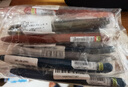 派通（Pentel ）三宅一成联名中油笔0.5mm Calme静音轻油笔 商务办公用笔（替芯XBXM5H）BXA105W-A 纯白色 实拍图