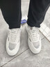 回力官方男鞋夏季镂空凉鞋运动板鞋男百搭鞋子男溯溪涉水鞋 白色 41 实拍图
