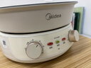 美的（Midea）电火锅 电煮锅蒸锅 火锅专用锅分体式多功能锅电热锅4.5L多功能锅HGE3036 实拍图