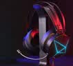 达尔优(dareu) EH722RGB游戏耳机三角洲行动听声辩位7.1声道头戴式耳机台式电竞耳机黑神话悟空 幻彩黑 实拍图