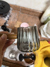 Bincoo玻璃小奶盅带刻度量杯意式浓缩咖啡萃取杯木柄小奶罐盎司杯 实拍图