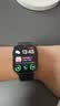 Apple/苹果 Watch S11 智能手表GPS+蜂窝款46毫米深空灰色铝金属表壳黑色运动型表带M/L MFDE4CH/B 实拍图