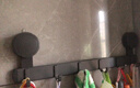 四季沐歌（MICOE）吸盘挂钩免打孔门后强力粘胶玄关挂衣架衣服浴室毛巾联排厨房挂钩 实拍图