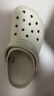 卡骆驰（CROCS）檀健次同款经典洞洞鞋轻便百搭女沙滩鞋包头拖鞋男鞋|10001 骨白色-2Y2(含智必星) 39 (240mm) 实拍图