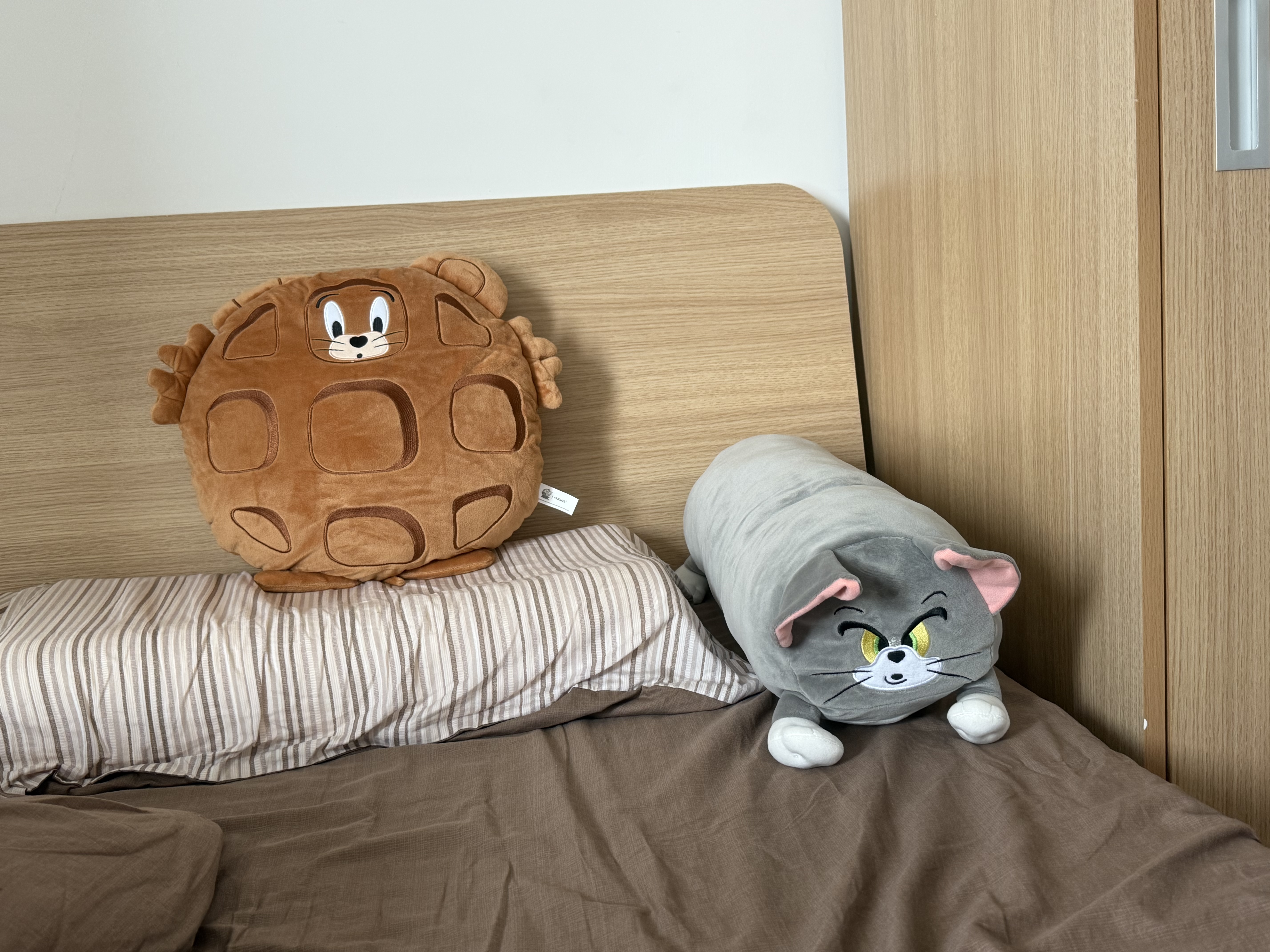 猫和老鼠（Tom and Jerry）抱枕靠枕毛绒长条抱枕女生抱睡公仔靠枕枕头侧睡玩偶变形汤姆55cm 实拍图