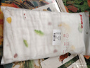 无印良品儿童毛巾4条装7A抗菌纯棉毛巾童巾6层纱布巾柔软亲肤方巾口水巾 实拍图