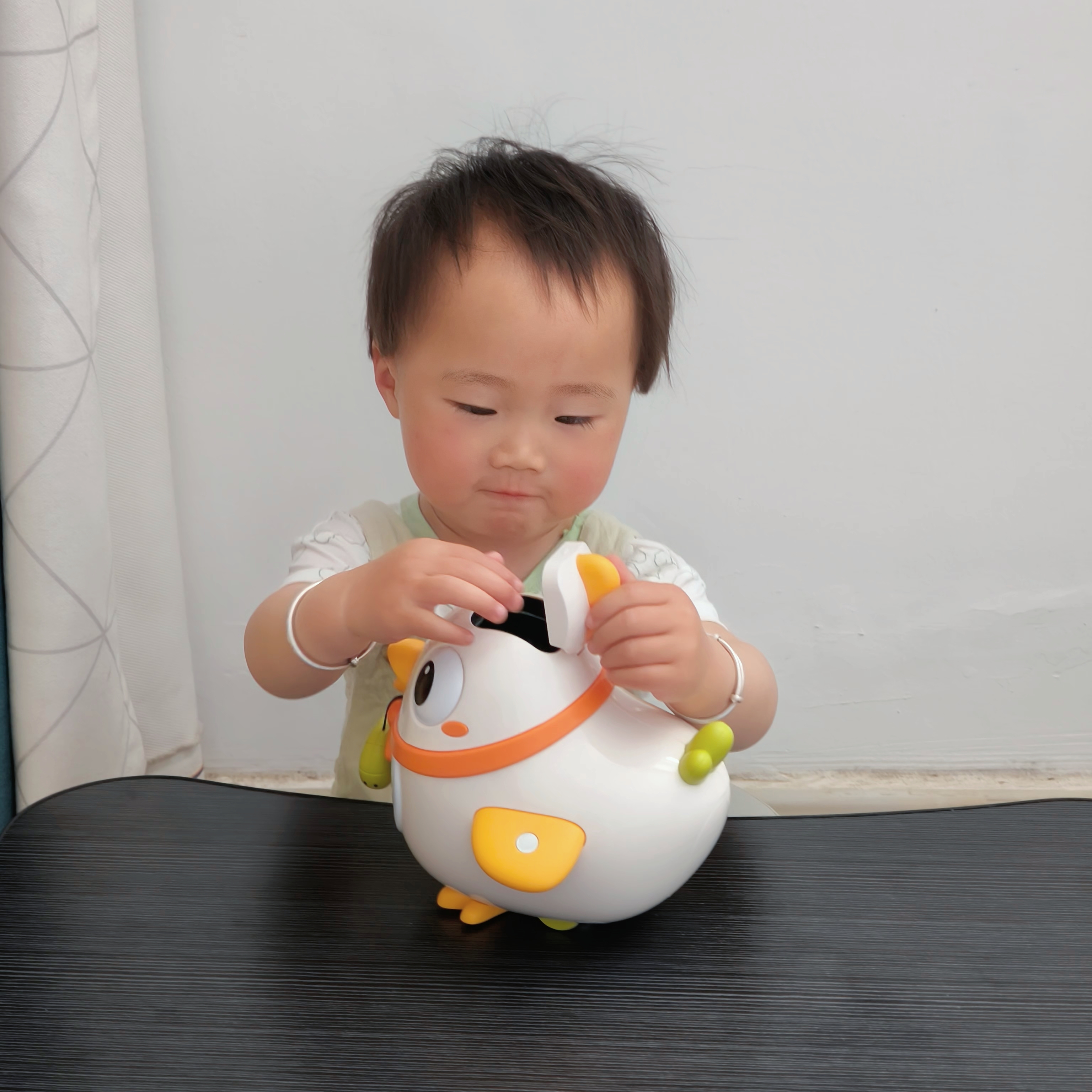 泰迪拾光会走路小母鸡小动物萌趣声光下蛋鸡逗引学爬神器宝宝玩具 实拍图