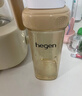 HEGEN海格恩吸管杯奶瓶1-3岁PPSU儿童学饮杯直饮喝水瓶吸管杯330ml金色 实拍图