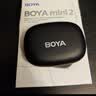 BOYA 博雅麦克风mini 2无线领夹麦克风手机直播收音麦 一拖二夹领式AI智能降噪迷你话筒户外拍摄收音器 实拍图