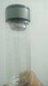 【京东物流配送】高硼硅双层玻璃杯大容量泡茶杯水杯子茶水分离杯 【双层加厚】茶杯350ml1只 实拍图