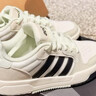 adidas ENTRAP美式校园风运动少年感复古篮球风板鞋男女阿迪达斯 白色/黑色/矾土棕   41 实拍图