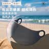 雅迪头盔3c认证摩登光芒热浪白鲨电动车摩托车自行车助力车四季男女通用轻便式E1防晒灰色 实拍图